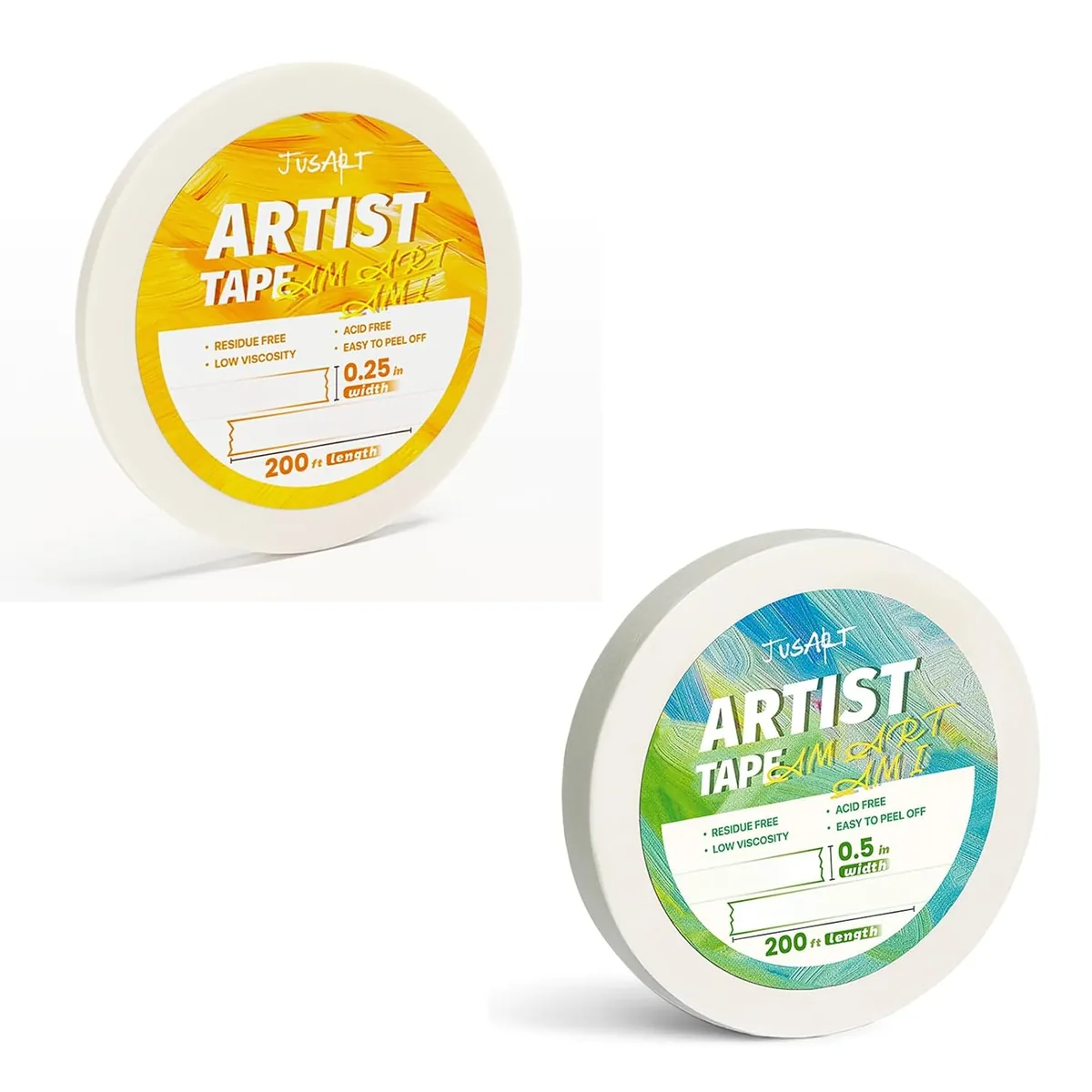 JusArt Artist Tape for Watercolor Paper