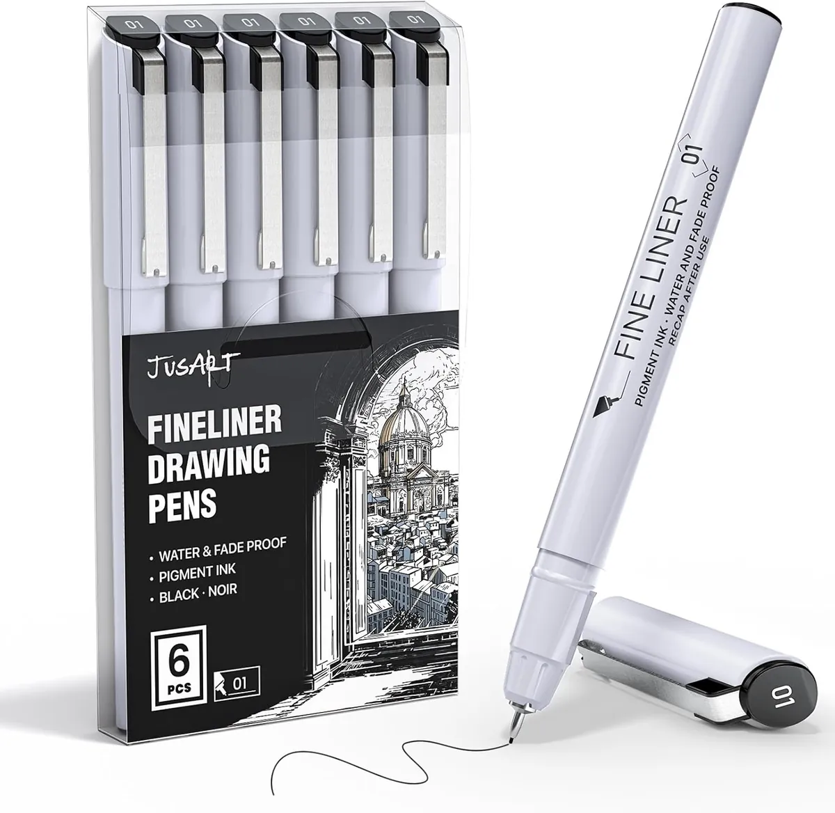 JusArt Fineliner Pens