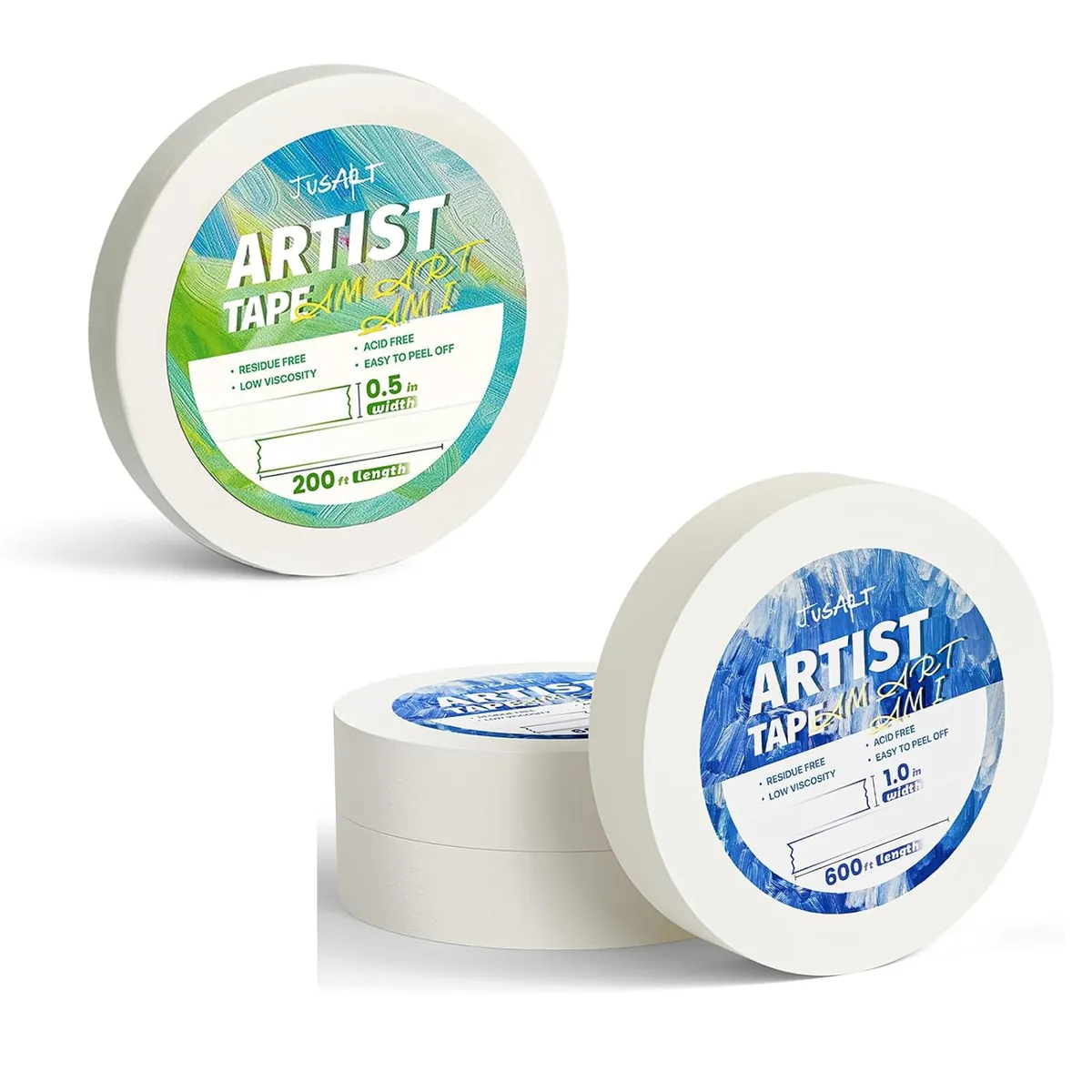 JusArt Artist Tape for Watercolor Paper
