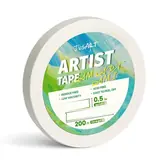 JusArt Artist Tape for Watercolor Paper + Water Based Coloring Markers 80 Colors