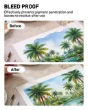 JusArt 3 Packs Artist Tape for Watercolor Paper, 1/4 inch, 1/2 inch and 1 inch W